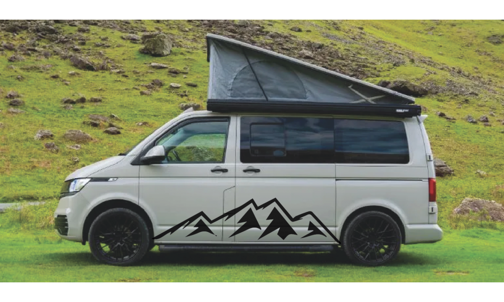 Camper Van Adhesive Graphics Demon Graphics